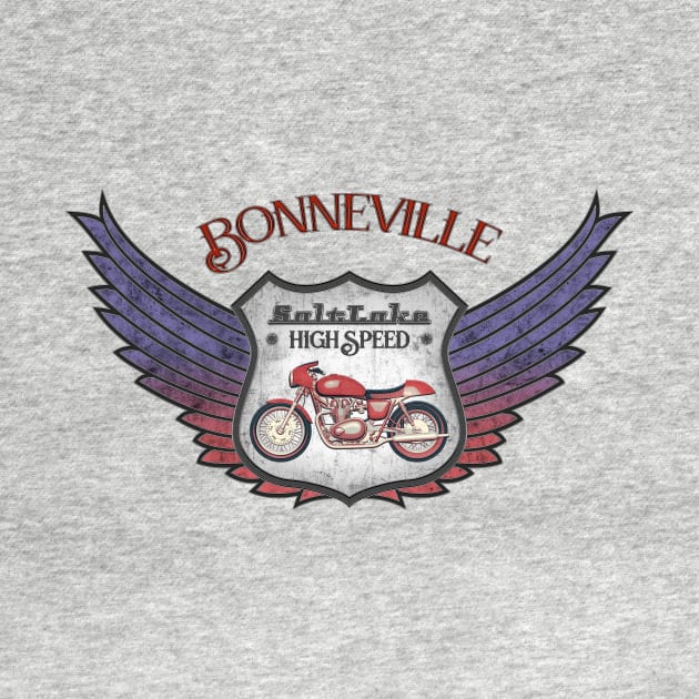 Vintage Motorcycle Logo by Drop23